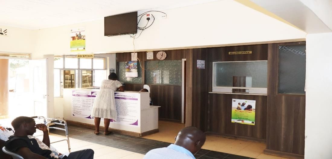 Outpatient Department at St. James Infirmary Busia